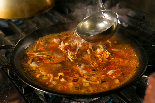 パエリア手作り