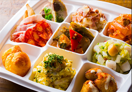 タパス盛り合わせ